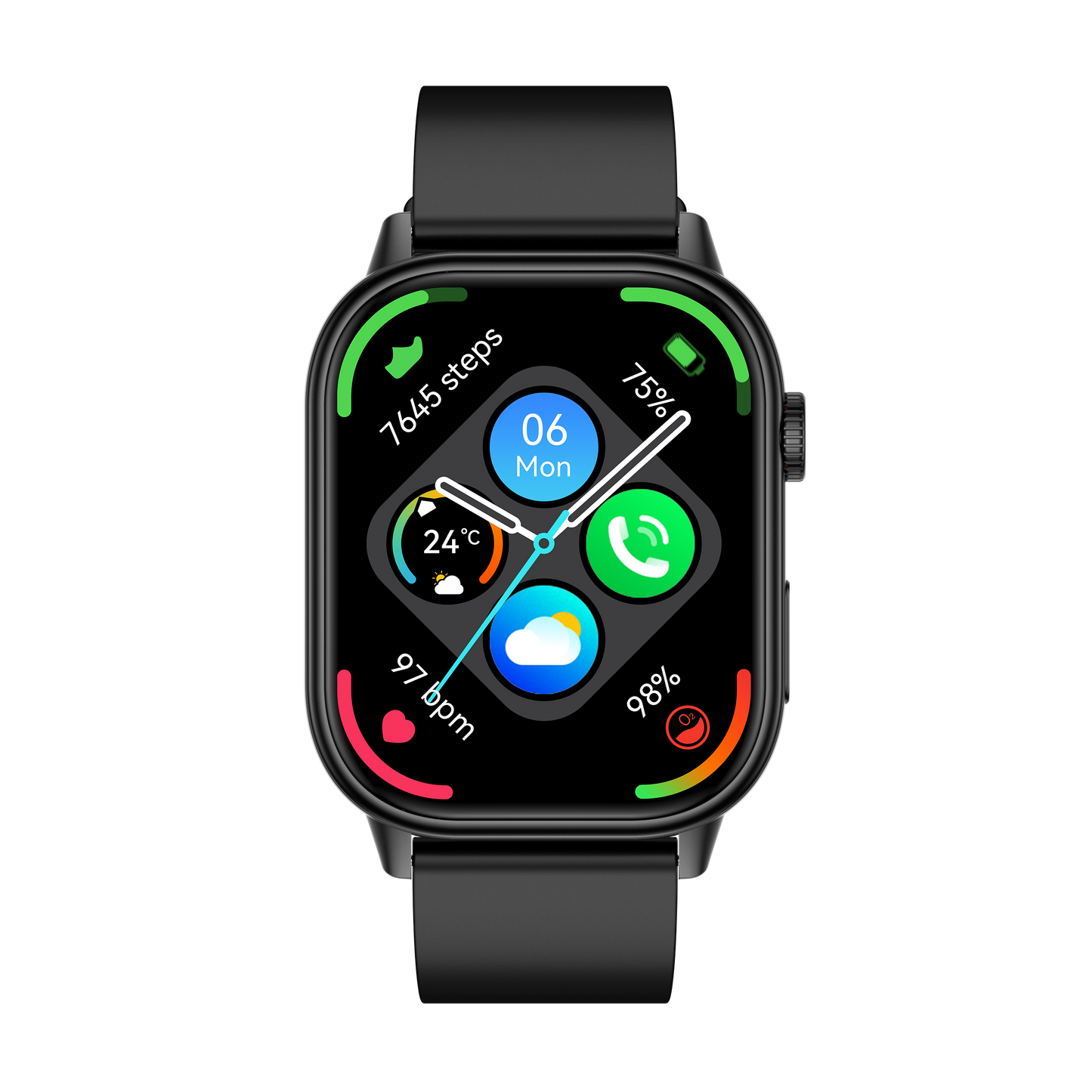 Low blood oxygen alert smart watch, timely remind abnormalities, build a safety line for health