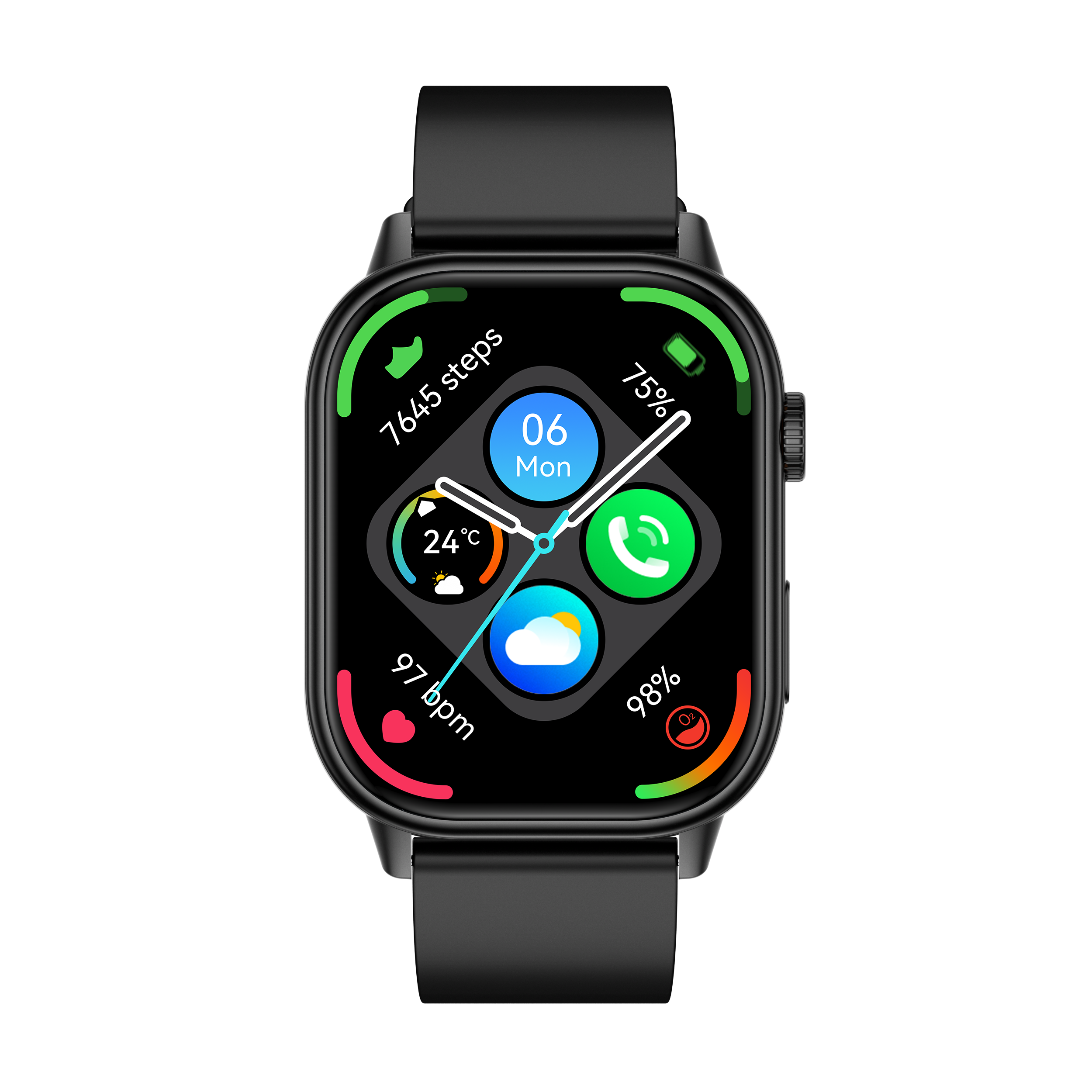 Low blood oxygen alert smart watch, timely remind abnormalities, build a safety line for health