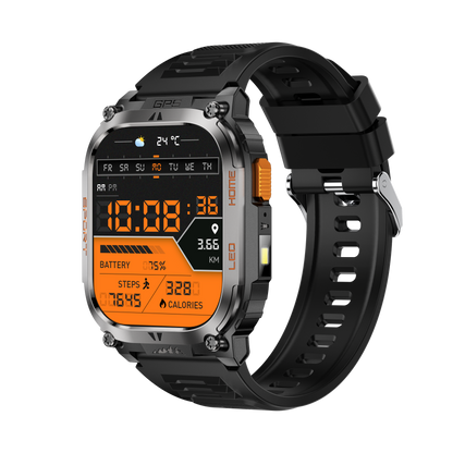 IP68 dustproof and waterproof rating, suitable for deep water diving activities