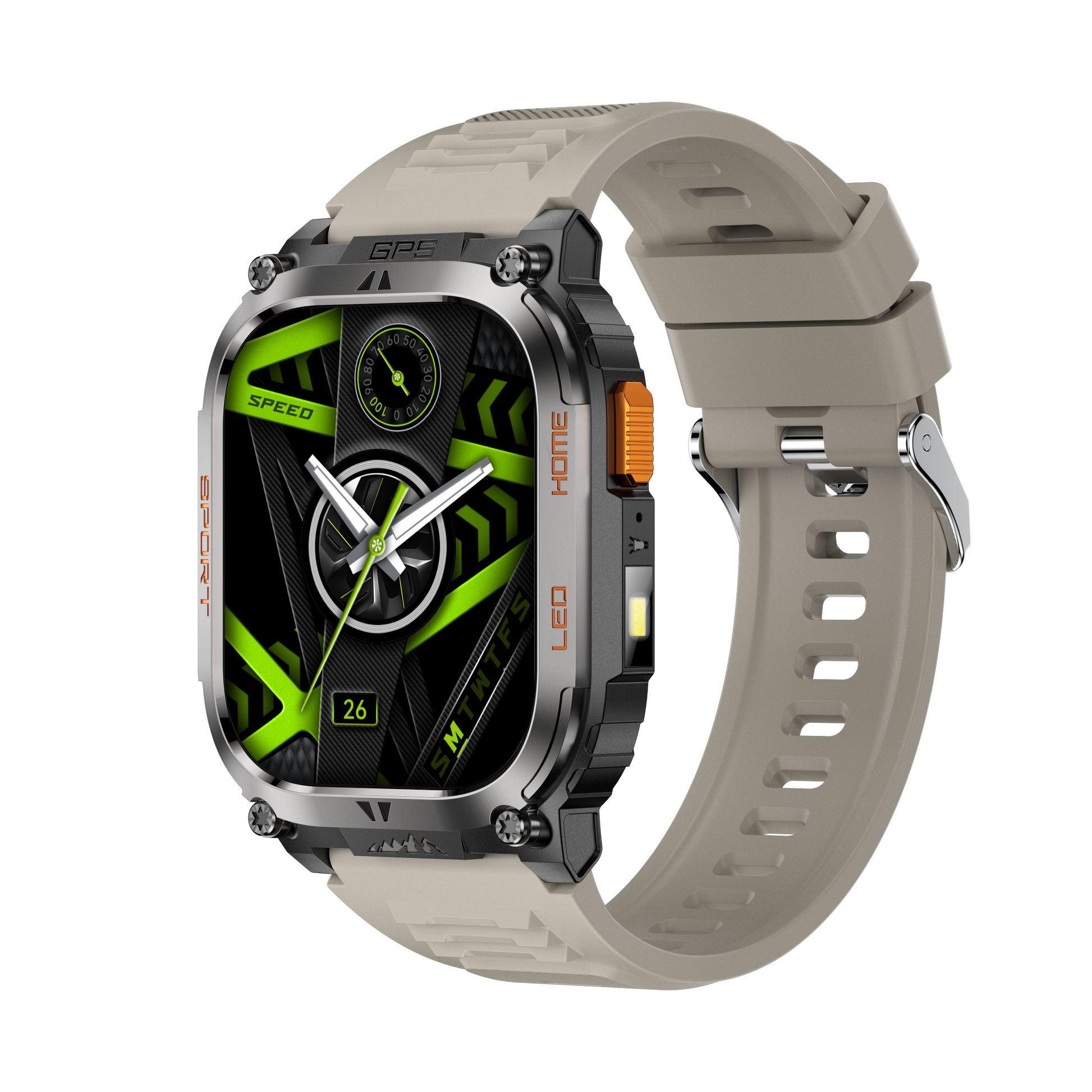 IP68 dustproof and waterproof rating, suitable for deep water diving activities