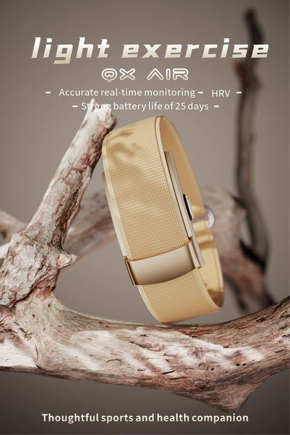 QX Air Lightweight Sports Band 400mAh Long Battery Life Single Button Wristband