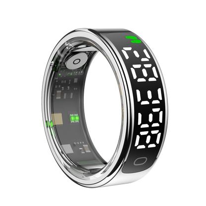 Ultra-slim smart ring with 5day battery, wear comfortably all day without burden