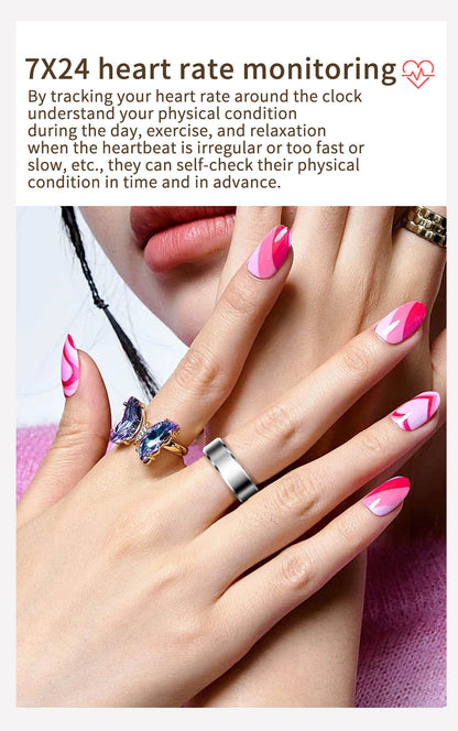 Medical-grade smart ring tracks health 24/7, grasp heart rate and blood oxygen in real time