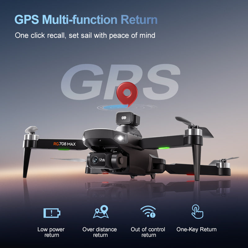 Foldable Aerial Drone One-key Follow Mode Auto Tracking Record Wonderful Outdoor Sports Moments