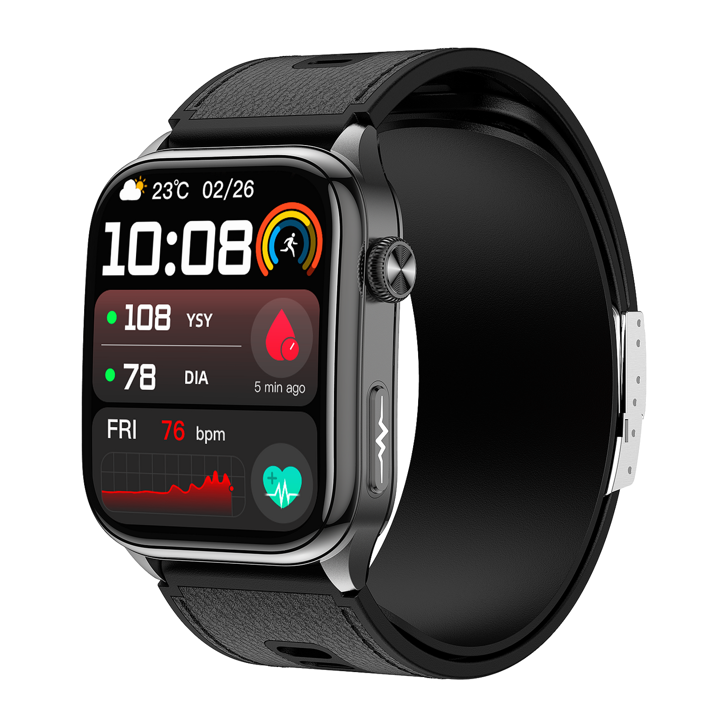 Connect to smart thermometers, track body temperature changes in real time