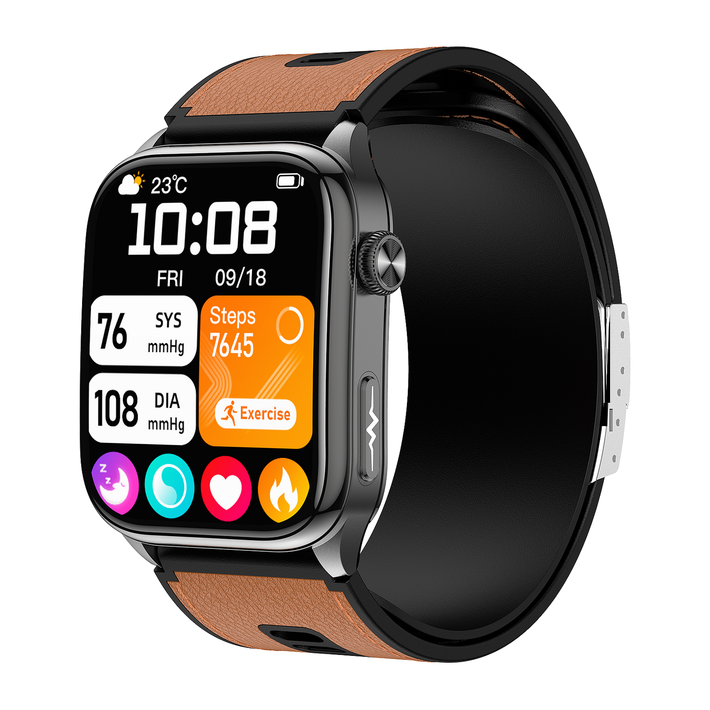 Connect to smart thermometers, track body temperature changes in real time