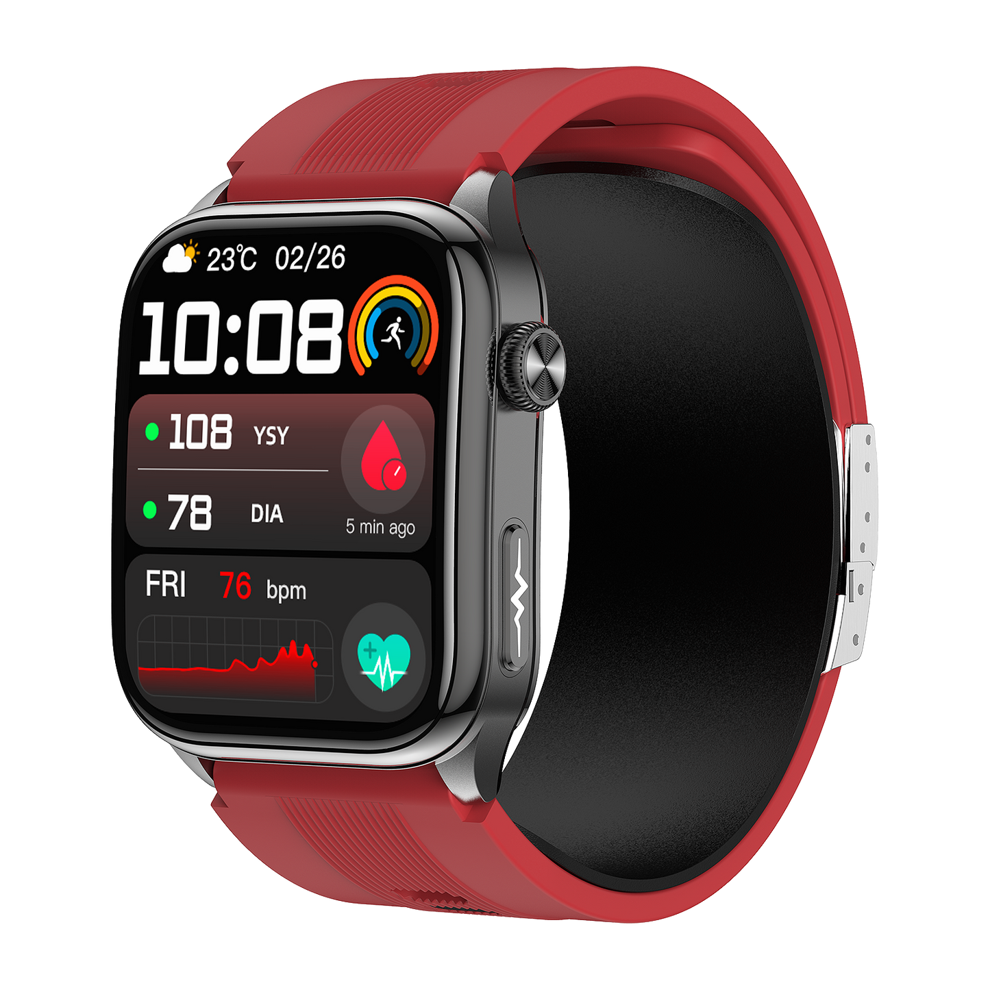 Connect to smart thermometers, track body temperature changes in real time