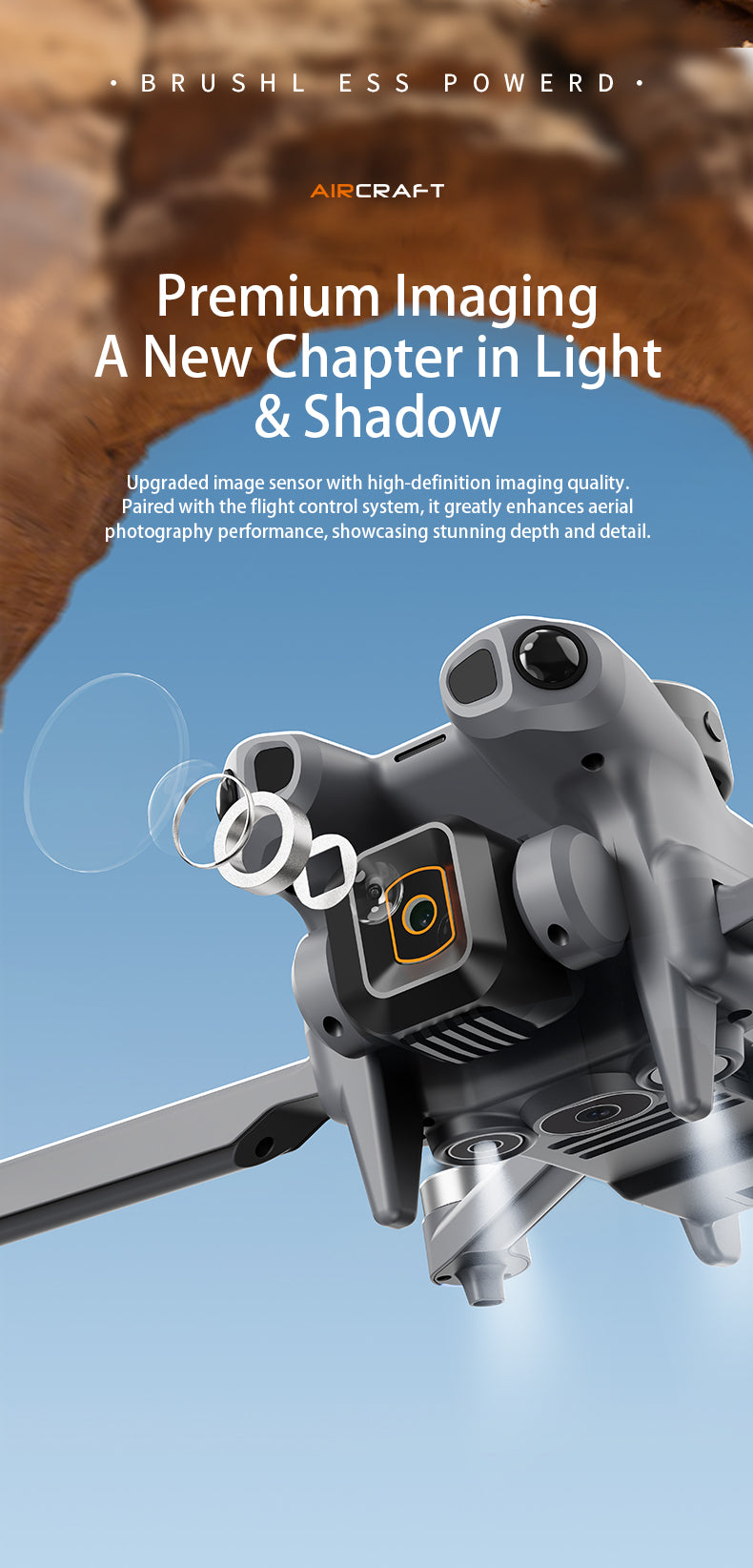 S198 Foldable GPS Drone 4.5inch Screen Controller  5G FPV 50x Zoom Camera