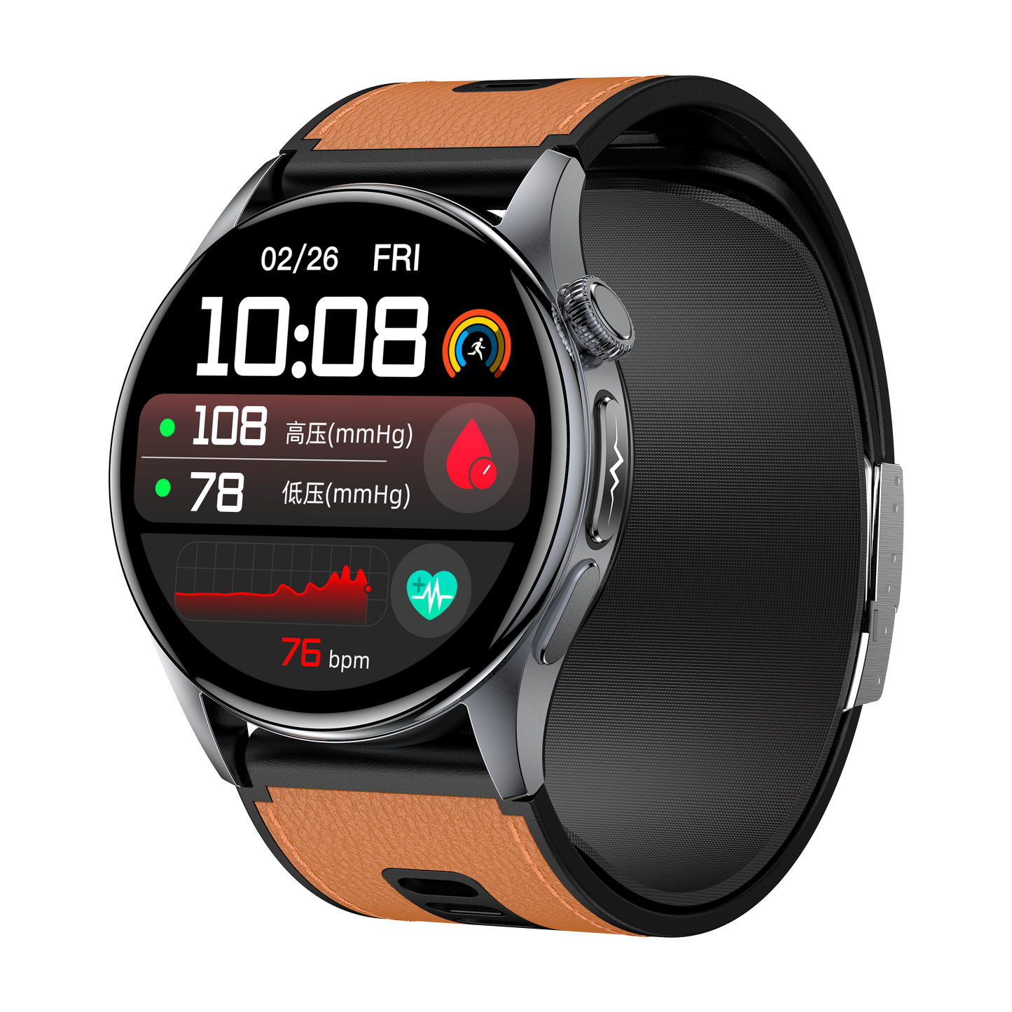 Comprehensive health dashboard, all physical indicators in one screen display