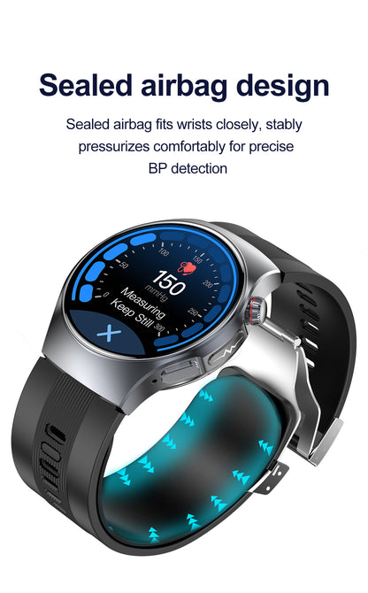 GS206 4G Smart Watch Dual Call Sleep Body Composition Tracker For Android iOS
