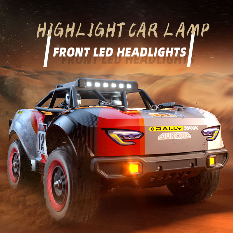 Fast racing toy car with cool lights, bring fantastic gaming experience for kids