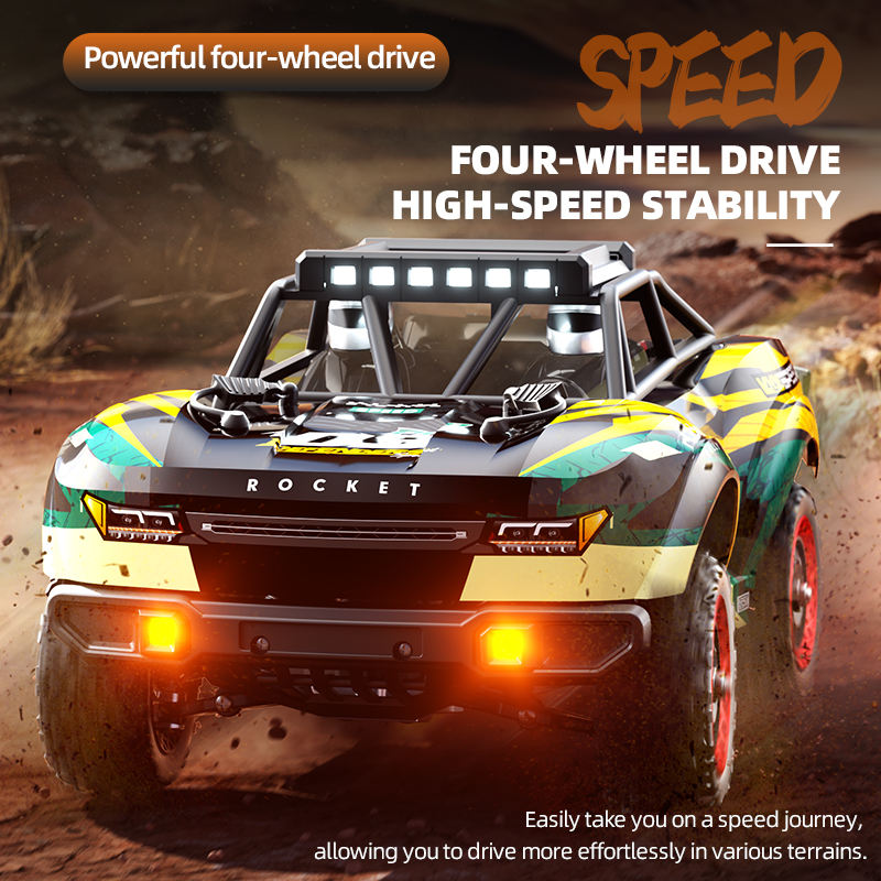 High-speed off-road toy car, strong grip anti-fall, perfect for kids’ outdoor adventure play