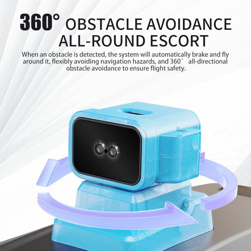 Return - to - home drone function ensures the drone flies back safely when battery is low