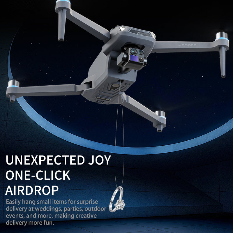 Portable Foldable Drone Quick Storage Space-saving Portable Aerial Gear For Business Trips & Travel