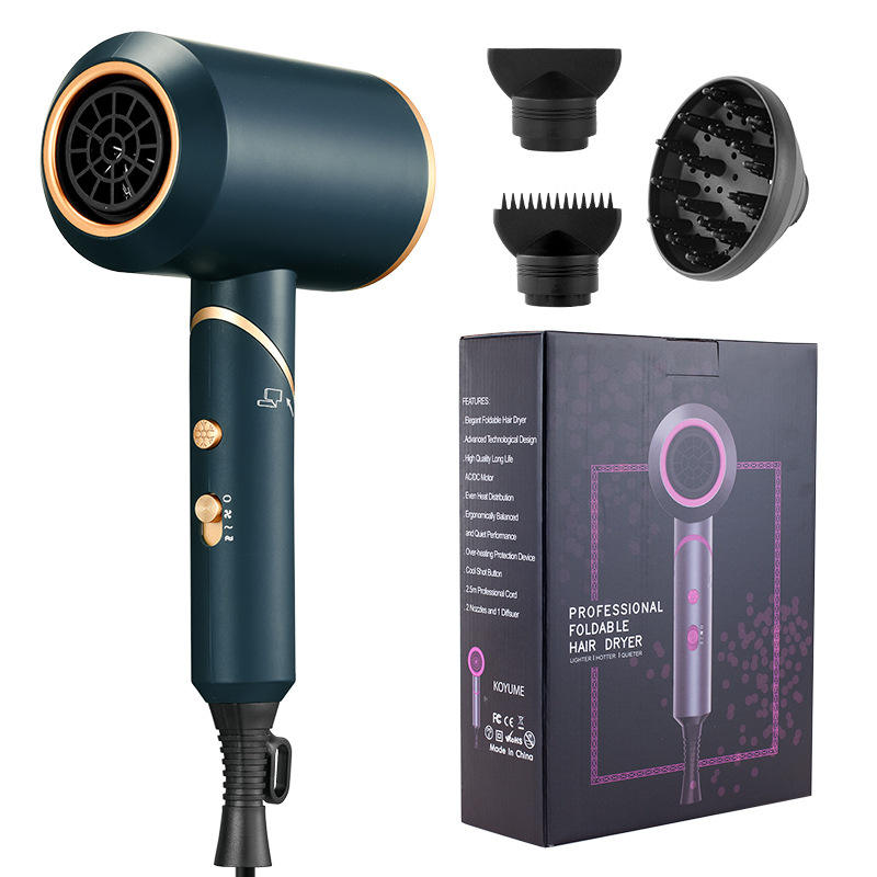 Blue Light Hair Dryer, Reduce Frizz & Add Shine