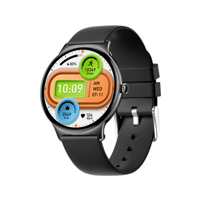 Business smart watch with sleek metal design shows your professional taste well