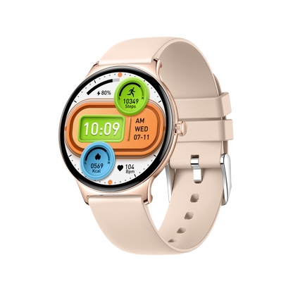 Business smart watch with sleek metal design shows your professional taste well