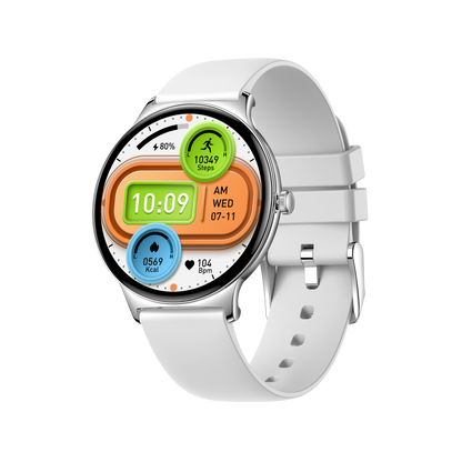 Business smart watch with sleek metal design shows your professional taste well