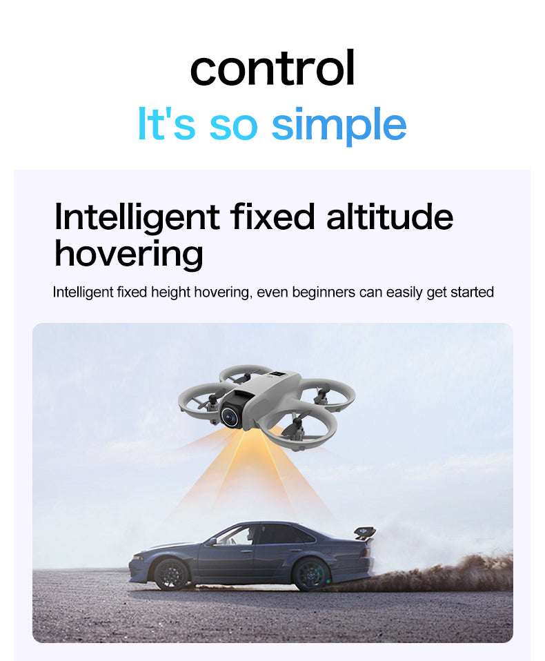 Kids Drone, Shockproof & Crash-Resistant, HD Mini Camera, Simple Remote Control, Parent-Child Interactive Educational Toy