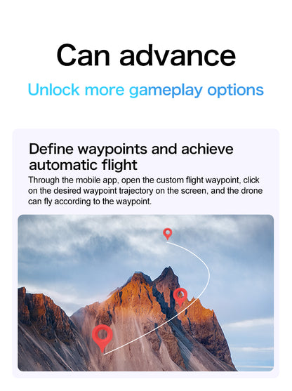 Kids Drone, Shockproof & Crash-Resistant, HD Mini Camera, Simple Remote Control, Parent-Child Interactive Educational Toy