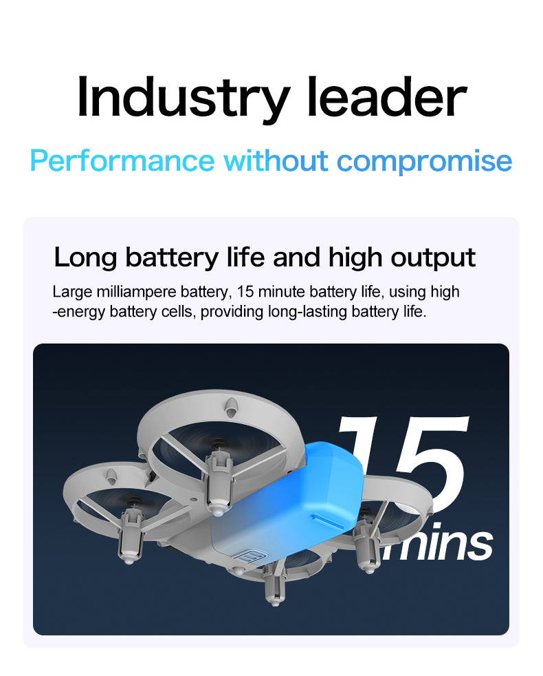 Kids Drone, Shockproof & Crash-Resistant, HD Mini Camera, Simple Remote Control, Parent-Child Interactive Educational Toy