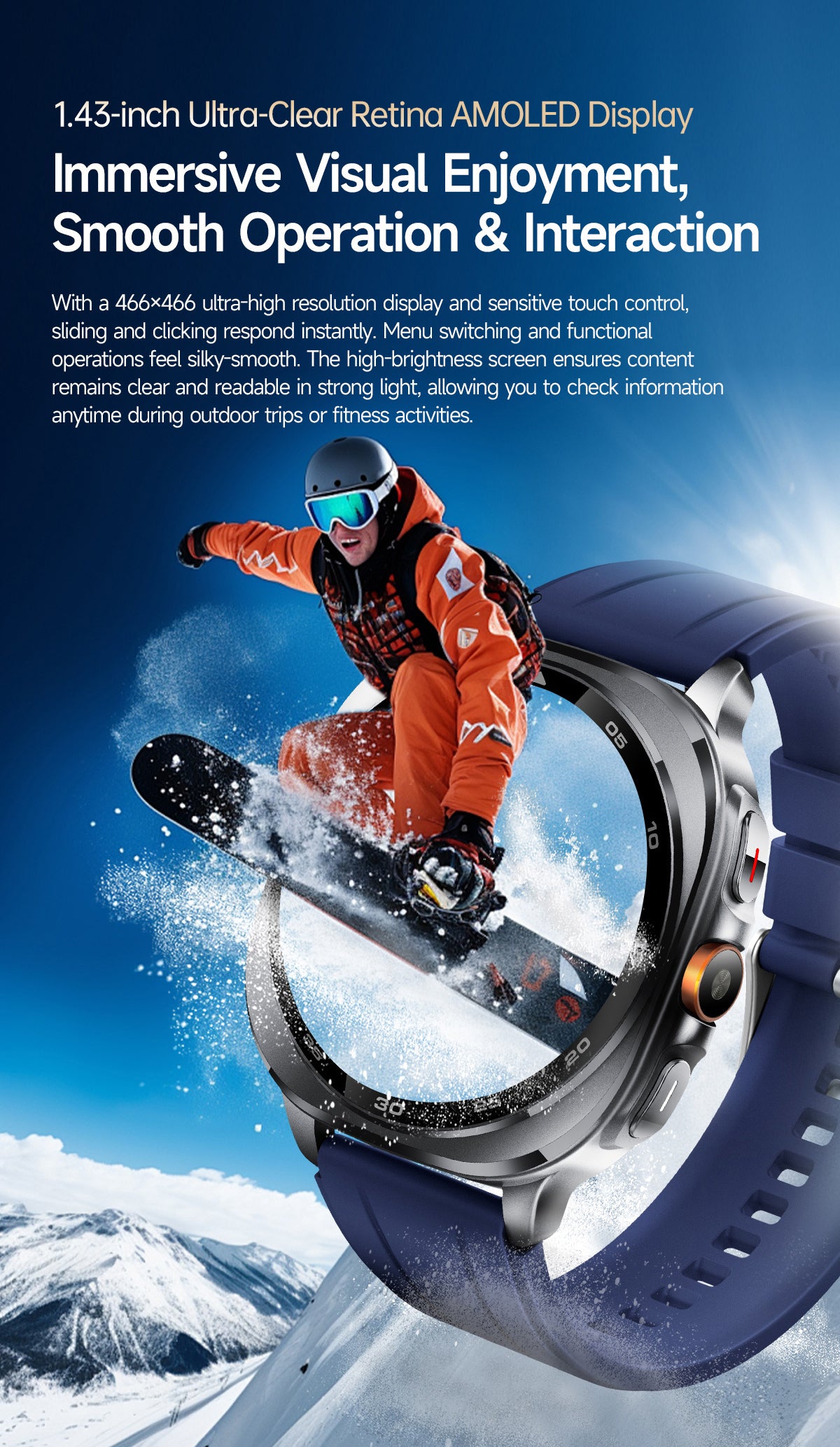 Titanium alloy frame with lightweight feature, reduce wrist burden effectively