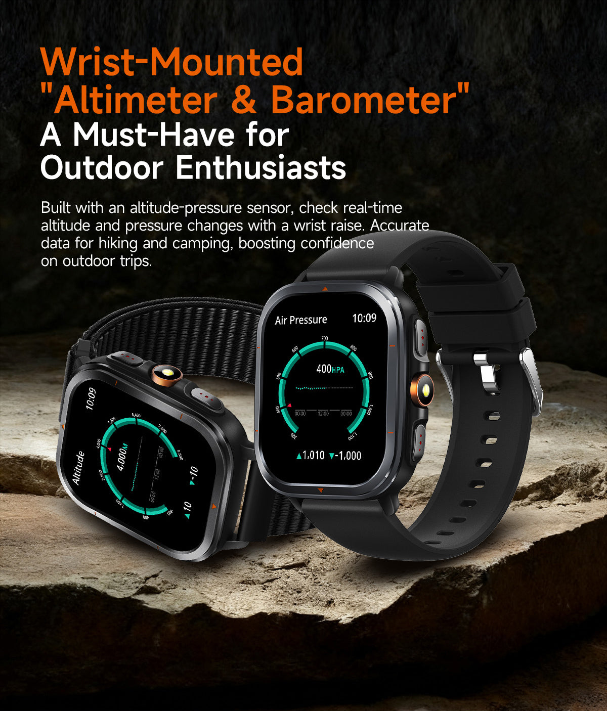 Heart rate abnormality alert smart watch, real - time protection for heart health, safer sports