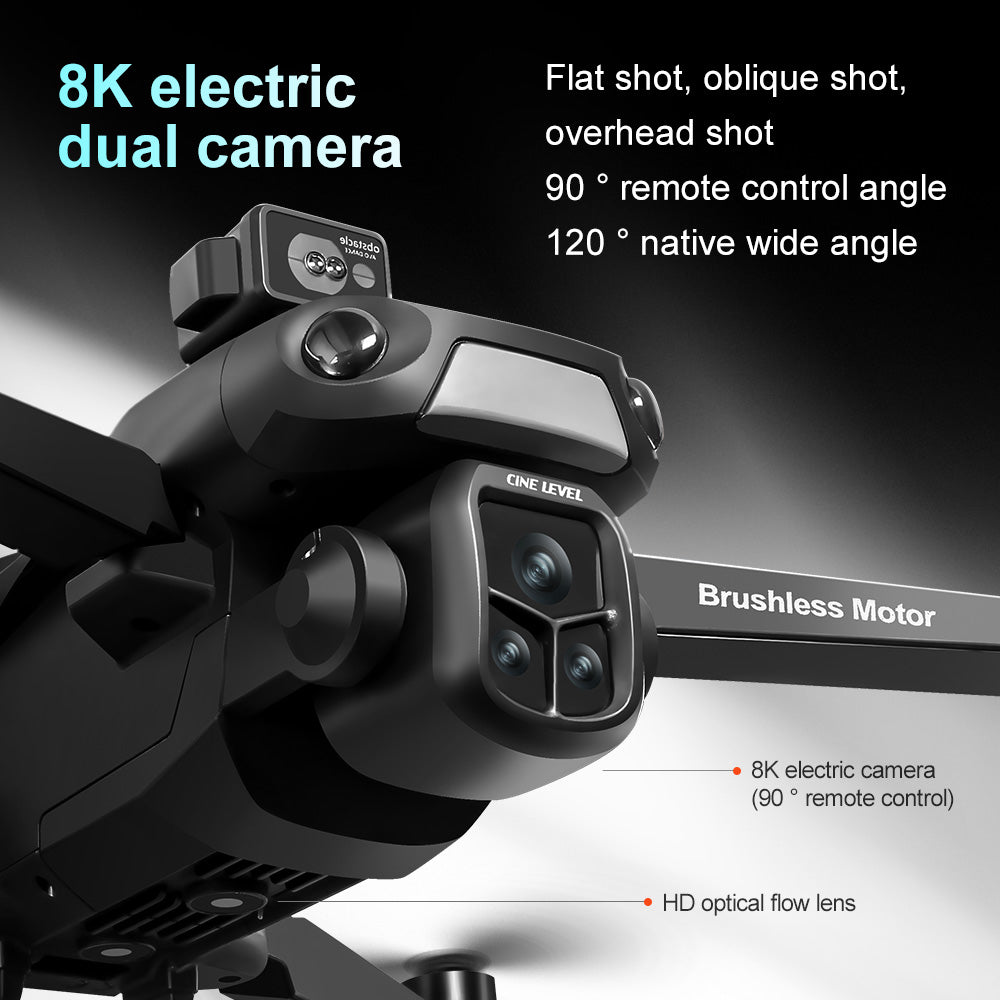 Follow me mode drone, automatically track your movement, capture dynamic moments effortlessly