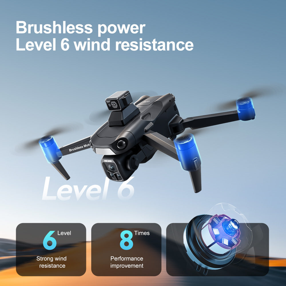 Follow me mode drone, automatically track your movement, capture dynamic moments effortlessly
