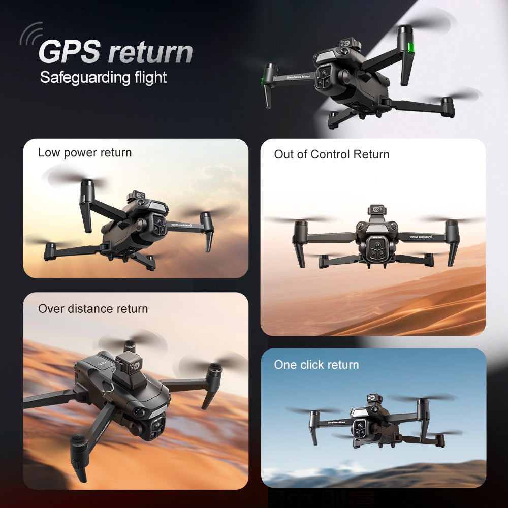 Follow me mode drone, automatically track your movement, capture dynamic moments effortlessly