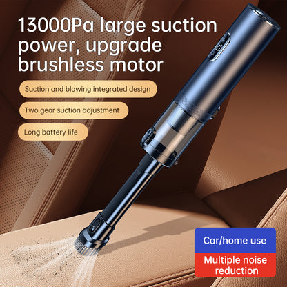 Multifunctional car vacuum cleaner, easily handles pet hair and food crumbs in vehicles
