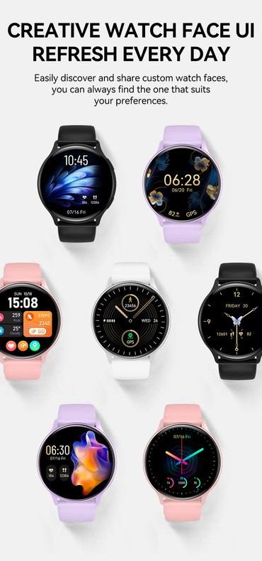 Smart watch with accurate sleep quality analysis, help you improve schedule and start energetic days