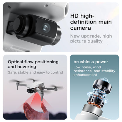 Aeri 100 Brushless Drone VR Headset Supported Dual Camera EIS Anti-Shake Optical Flow Hover