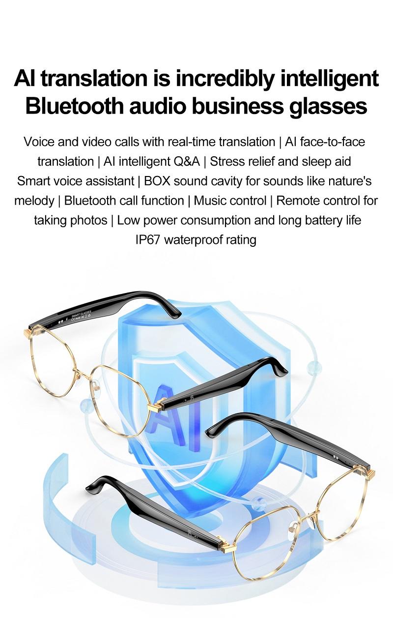 voice commands, business smart glasses enable hands-free convenient communication