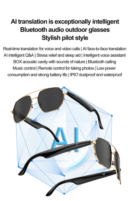 AI voice assistant + precise gesture control, business smart glasses unlock efficient office mode