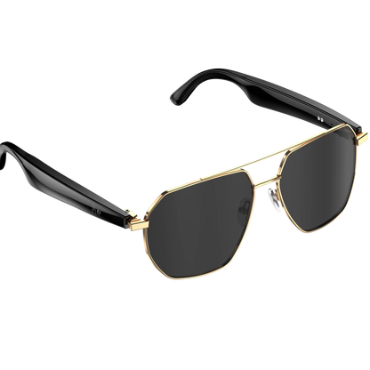 AI voice assistant + precise gesture control, business smart glasses unlock efficient office mode