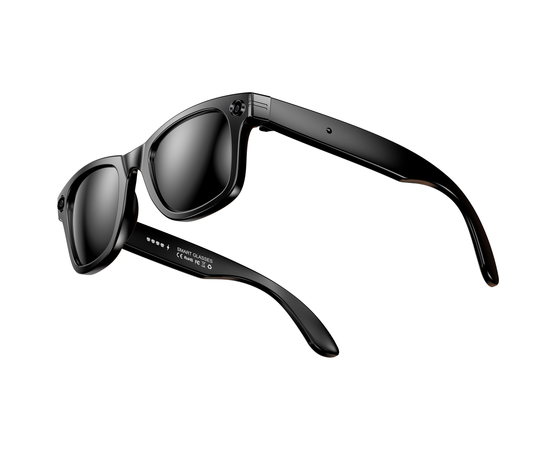 Smart glasses with AI assistant, voice translation, great for cross-border trips