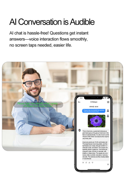 Long-lasting smart glasses enable all-day comfortable wear for convenient tech life