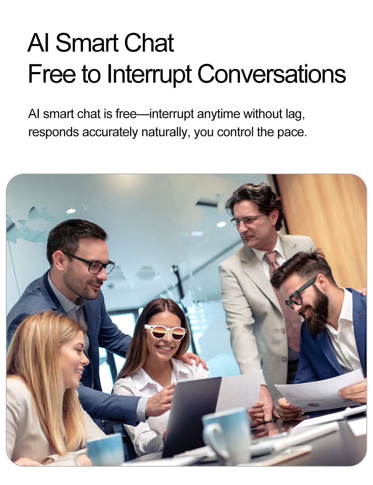 Long-lasting smart glasses enable all-day comfortable wear for convenient tech life