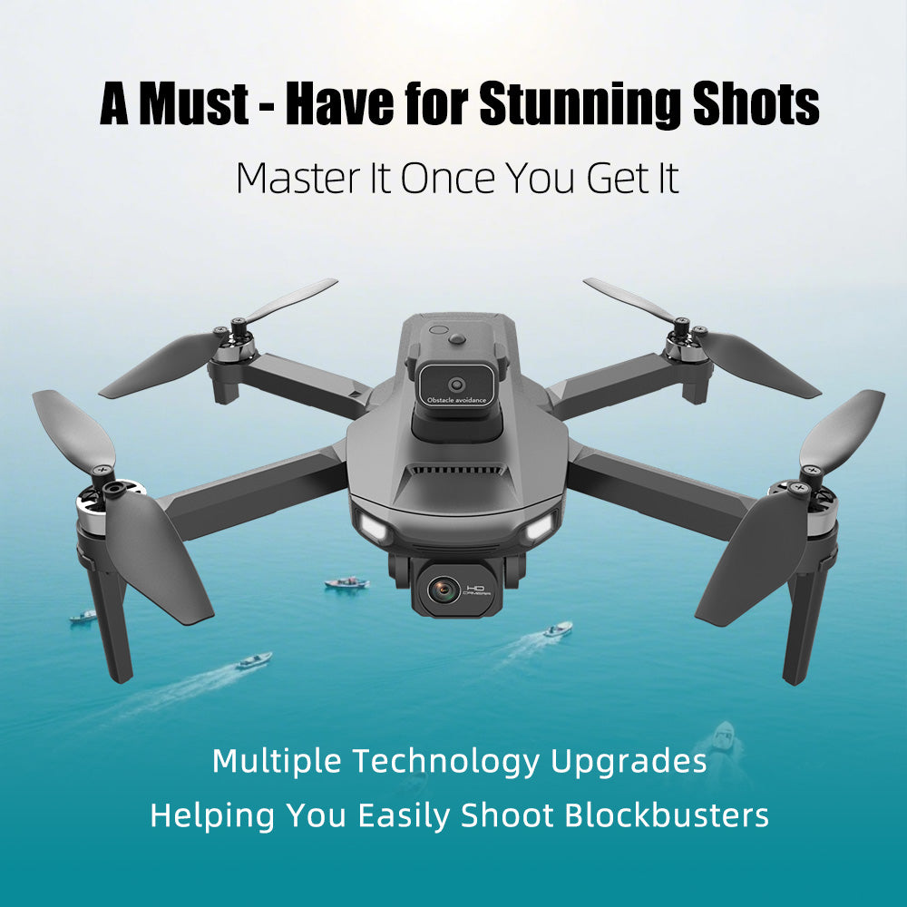 Capture stunning aerial moments with this portable drone, easy to fly for beginners and hobbyists