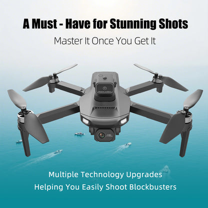 Capture stunning aerial moments with this portable drone, easy to fly for beginners and hobbyists