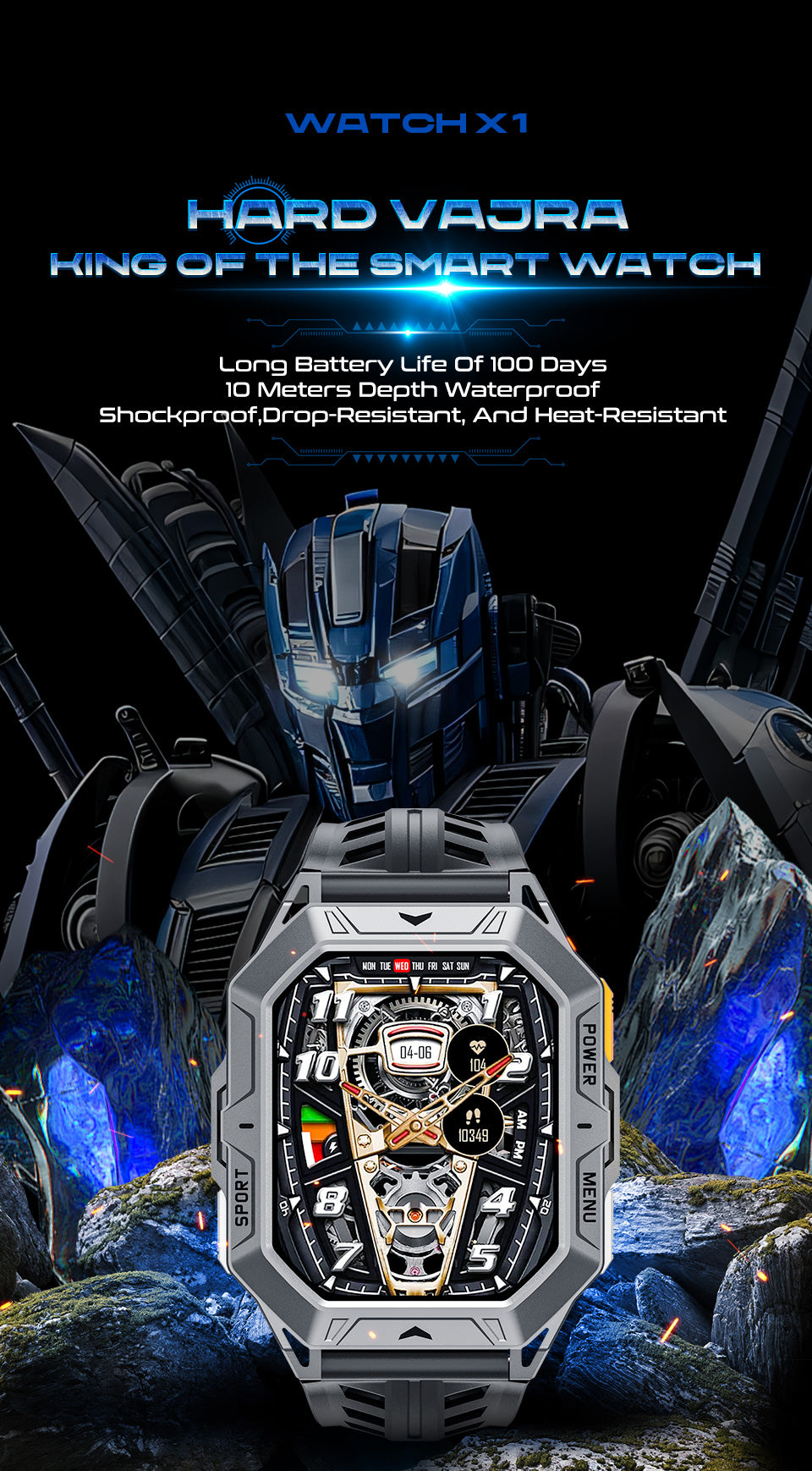 High-efficiency charging chip, reduce energy loss during charging process