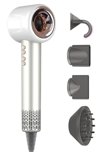 Wide air duct hair dryer, large air volume, fast remove moisture no scalp stuffiness
