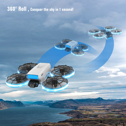 Responsive remote control drone, sensitive operation, achieve precise flight movements easily