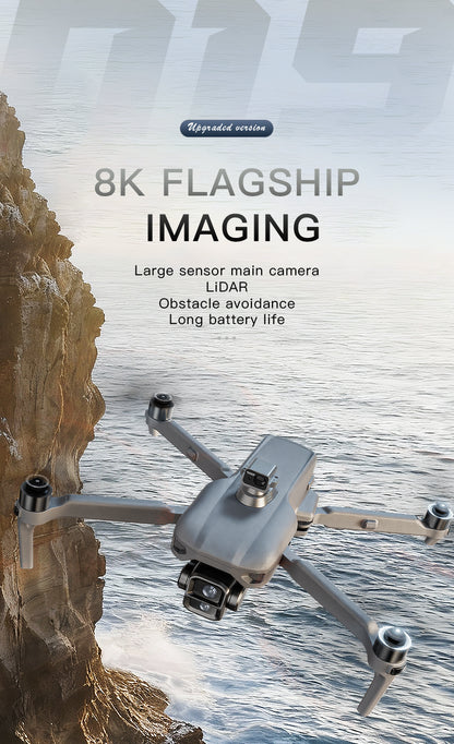 XiL019 MAX Touch Screen GPS Drone 3-Axis Gimbal 4K Camera 55Mins Flight