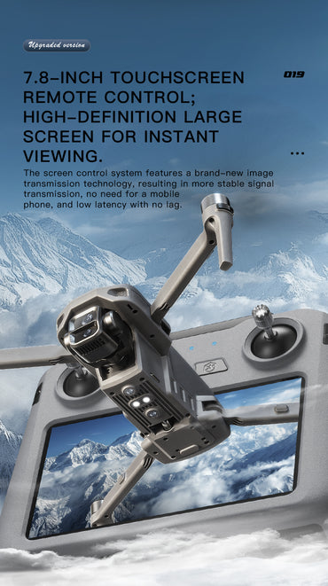 XiL019 MAX Touch Screen GPS Drone 3-Axis Gimbal 4K Camera 55Mins Flight
