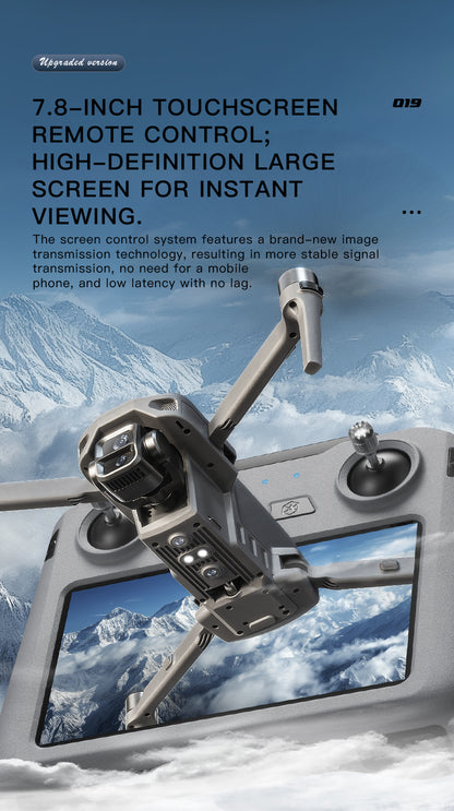 XiL019 MAX Touch Screen GPS Drone 3-Axis Gimbal 4K Camera 55Mins Flight