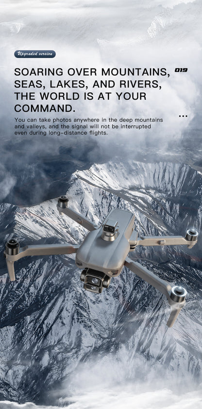 XiL019 MAX Touch Screen GPS Drone 3-Axis Gimbal 4K Camera 55Mins Flight