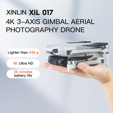 XiL 017 Long Range GPS Drone 6KM 5G Relay Transmission 3-Axis Gimbal 4K 20fps Camera