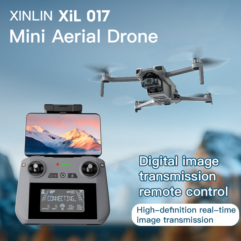 XiL 017 Long Range GPS Drone 6KM 5G Relay Transmission 3-Axis Gimbal 4K 20fps Camera